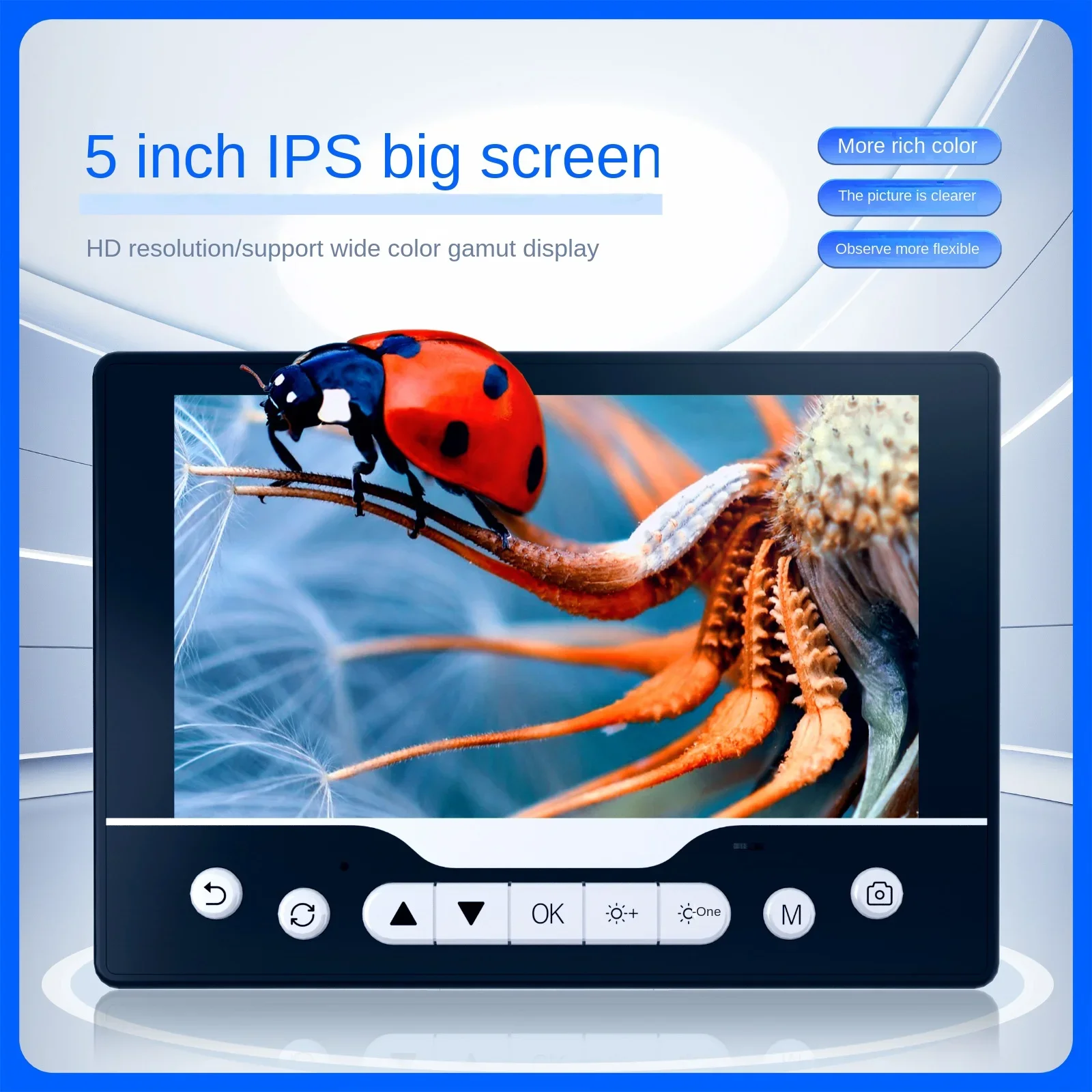 New Arrived  Digital 1080p PC Microscope Camera Industrial Video LED Lights for  Electronic Repair Microscopes V17
