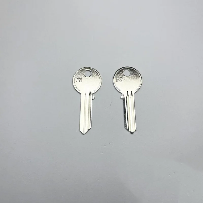 10pcs  F3 S-Slot Ball Lock Key Blanks  Uncut Home Door Lock Replacement Keys