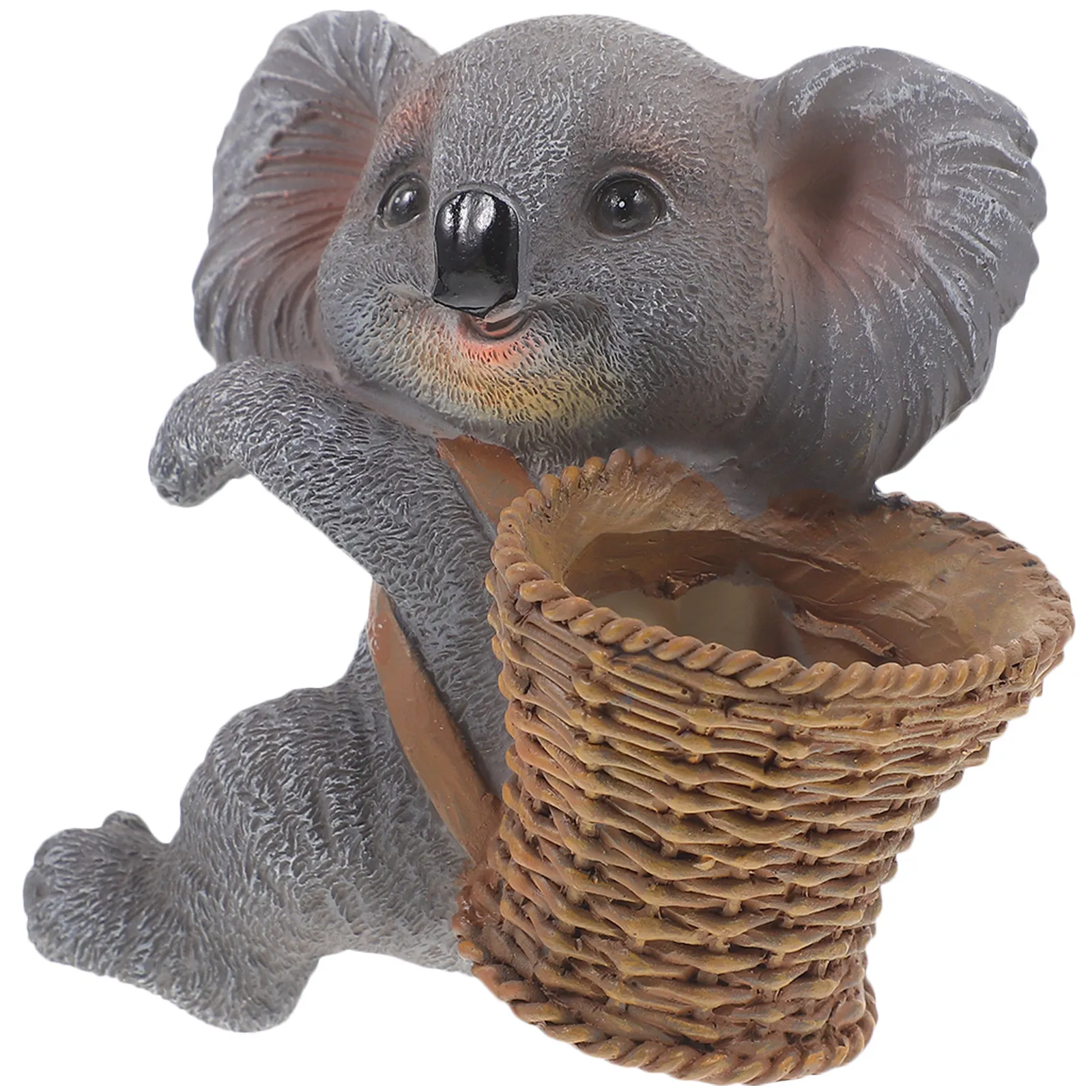 Hanging Koala Statue Resin Garden Decor Cute Exquisite Outdoor Yard Ornament for Trees Patios Balconies Smooth Surface Vivid