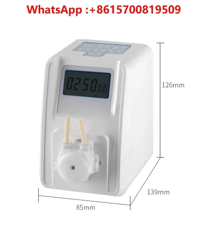 Digital display electric nutrient pump 12v micro pump household metering timing small flow