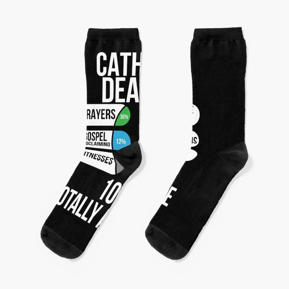 Roman Catholic Deacon Duties Religious Joke Socks halloween Lots New year's Socks Woman Men's