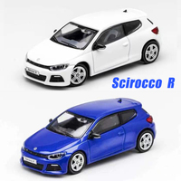 GCD 1/64 VW Scirocco R Model Sports Car Vintage Cars Diecast Vehicle Collection Toy for Adults