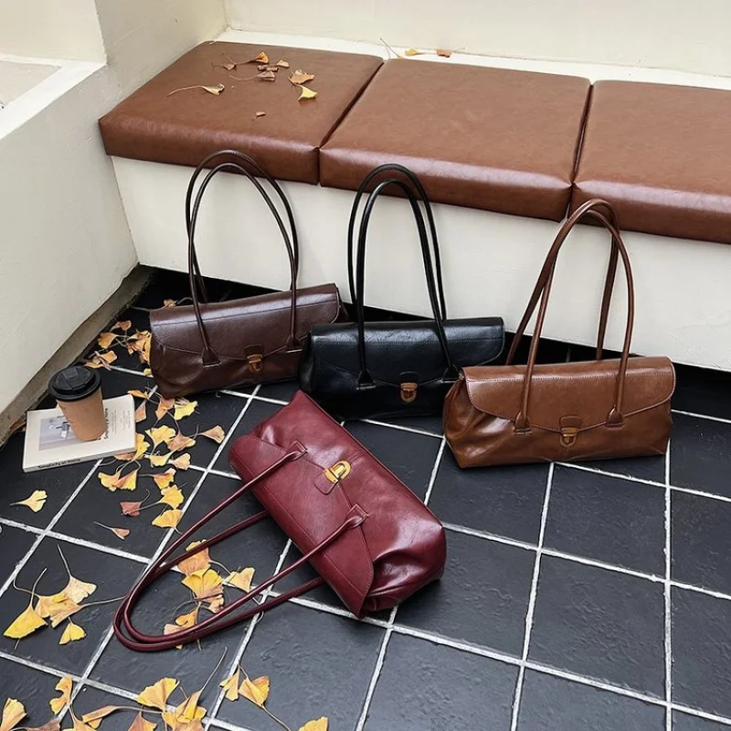 حقائب يد نسائية أنيقة مصنوعة من الجلد الصناعي تتميز بمظهر يومي عصري وخفيف الوزن وناعم #6