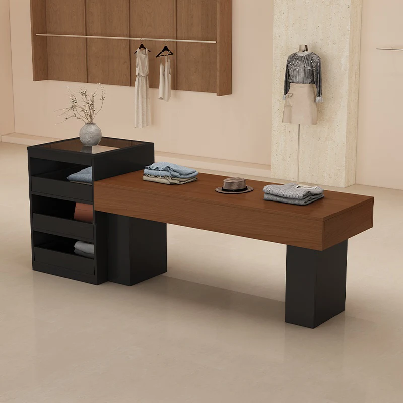 

Подставка для хранения одежды, барная стойка, ювелирный стол, витрина, бизнес-искусственная доска, мебель Presentatie MH40ZSG