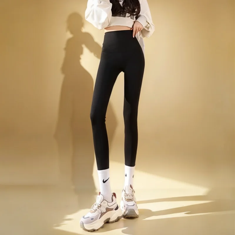 Leggings deportivos para mujer, decoración de avena brillante, alta elasticidad, estilos roscados en plata, talla ajustada, gráfico contractivo Sexy