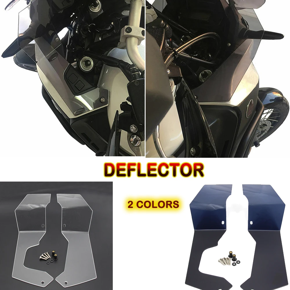 NEW Motorcycle Accessories FOR Honda VFR1200X Crosstourer Side Windshield Windscreen Deflector 2012-2015 VFR 1200 X 2013 2014