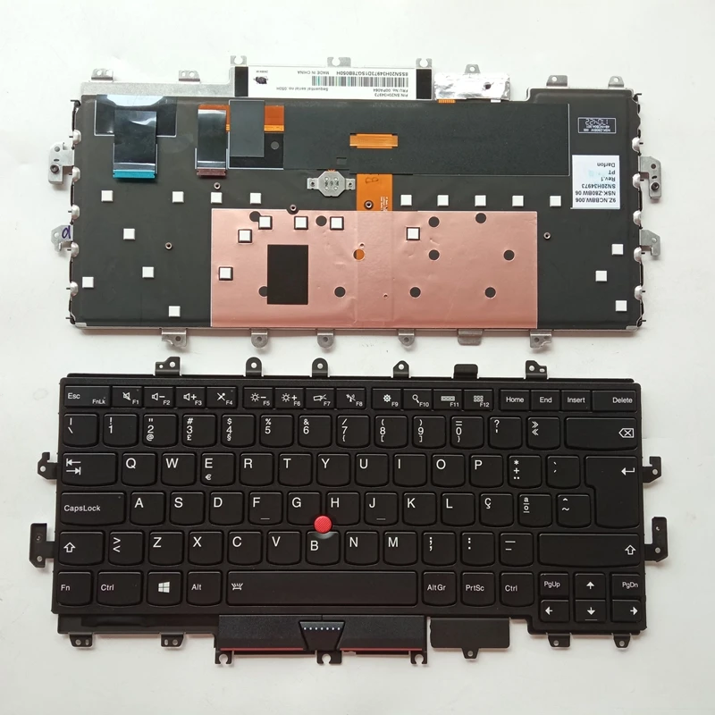 US/AR/PO/SP Keyboard for Lenovo X1 Carbon 2nd 3rd 4th 5th 6th 7th