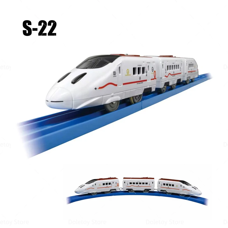 Takara Tomy Tomica Plarail Trackmaster Shinkansen 30-40cm Elektrische Treinmodelbouwset Drie Wagons Treinwagon Speelgoed Miniatuurauto