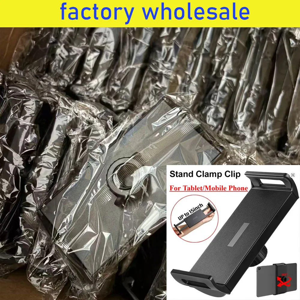 Wholesale tablet stand clip for iPad pro 12.9 air 2 3 4 20 To 50 Inch Adjustable Tablet Mount for ipad air 10.2 9.7 2020