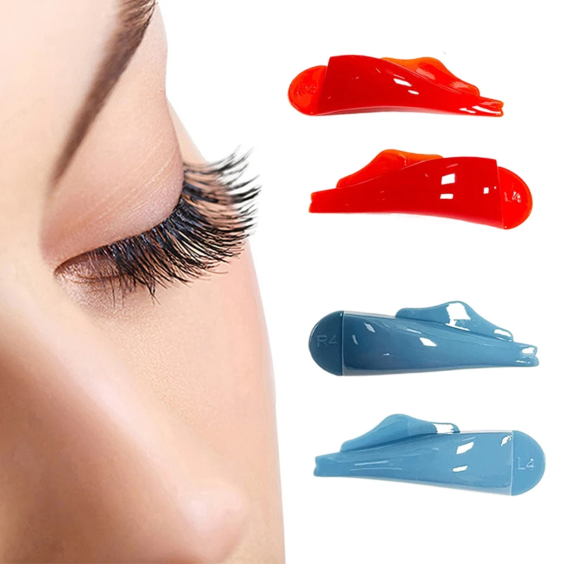 

4 Pairs Different Curl Silicone Eyelash Perm Pads Sticky Lashes Rods Shield Lifting 3D Eyelash Curler Accessories Makeup Tools