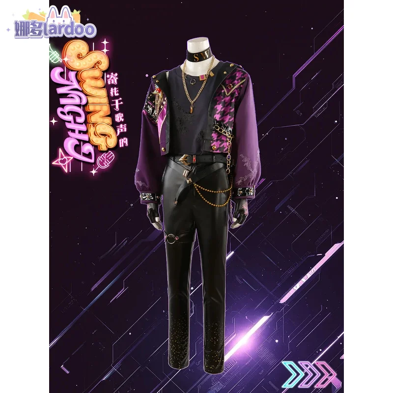 Ensemble Stars UNDEAD Swing Night Game Suit Gorgeous Handsome Uniform Cosplay Costume Halloween Party Role Play Outfit Lardoo