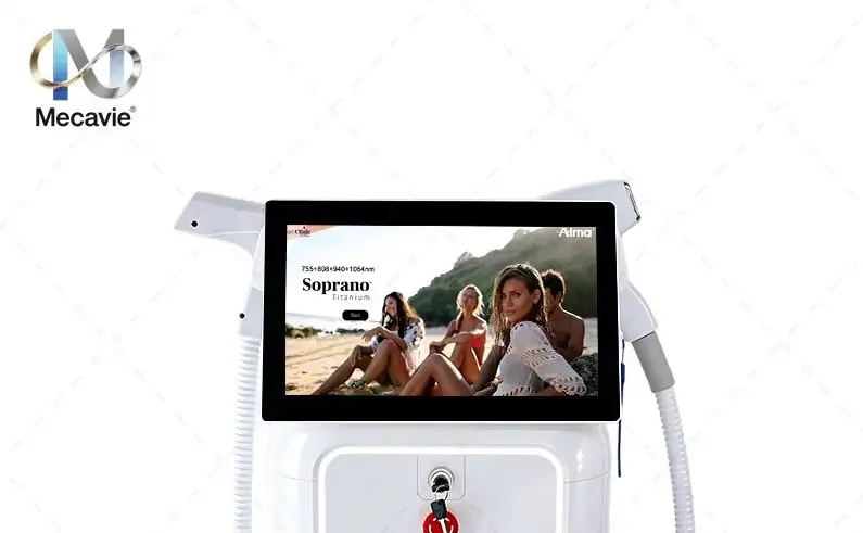 5 Wavelength 2 In 1 Diode Laser Hair Removal Picosecond Laser Tattoo Removal Machine 755 808 830 940 1064nm Ice Point Painless S