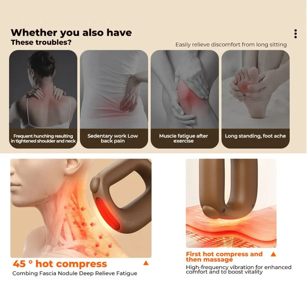 

Высокочастотная вибрация Многофункциональное кольцо для фасции всего тела Регулируемый режим массажа Сжигание и формирование жира всего тела