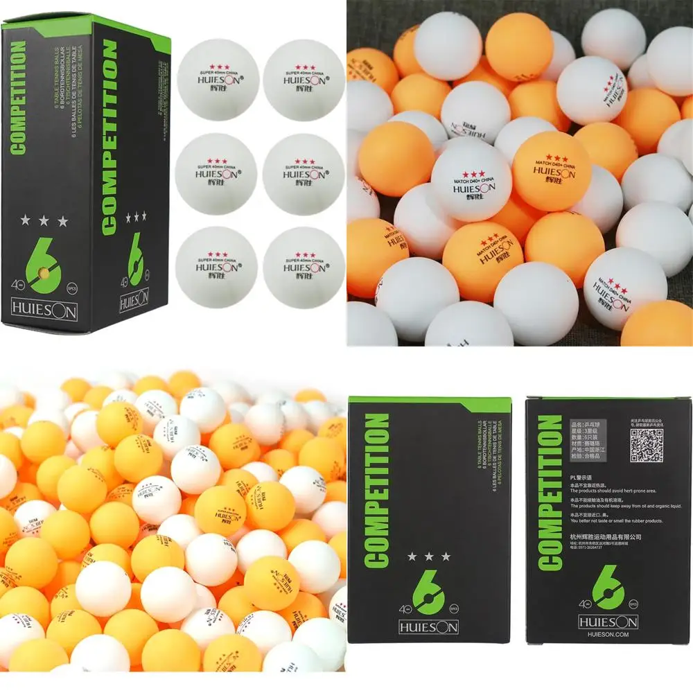 

Мячи для настольного тенниса официального размера и веса — 3-звездочные мячи для профессионального качества, прочные высокопроизводительные мячи для понга