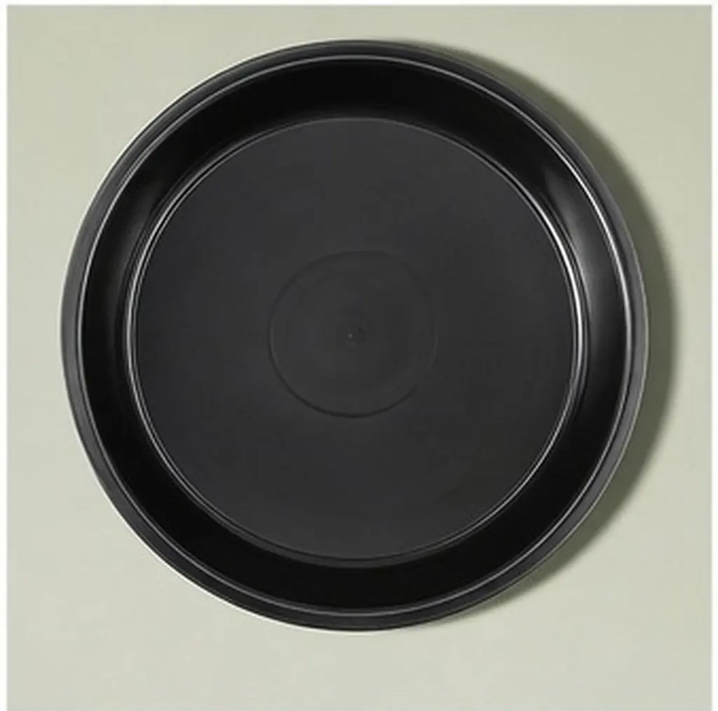 2Pcs Heavy Duty Plastic Plant Saucer Tray for Potted Plants Indoor Outdoor Use Soil Spill Prevention Humidity Tray Planter Plate