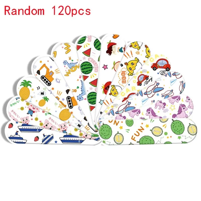 10-360 szt. Wodoodporne plastry z motywem zwierząt z kreskówek dla dzieci, opatrunki samoprzylepne, plastry na rany dla dzieci