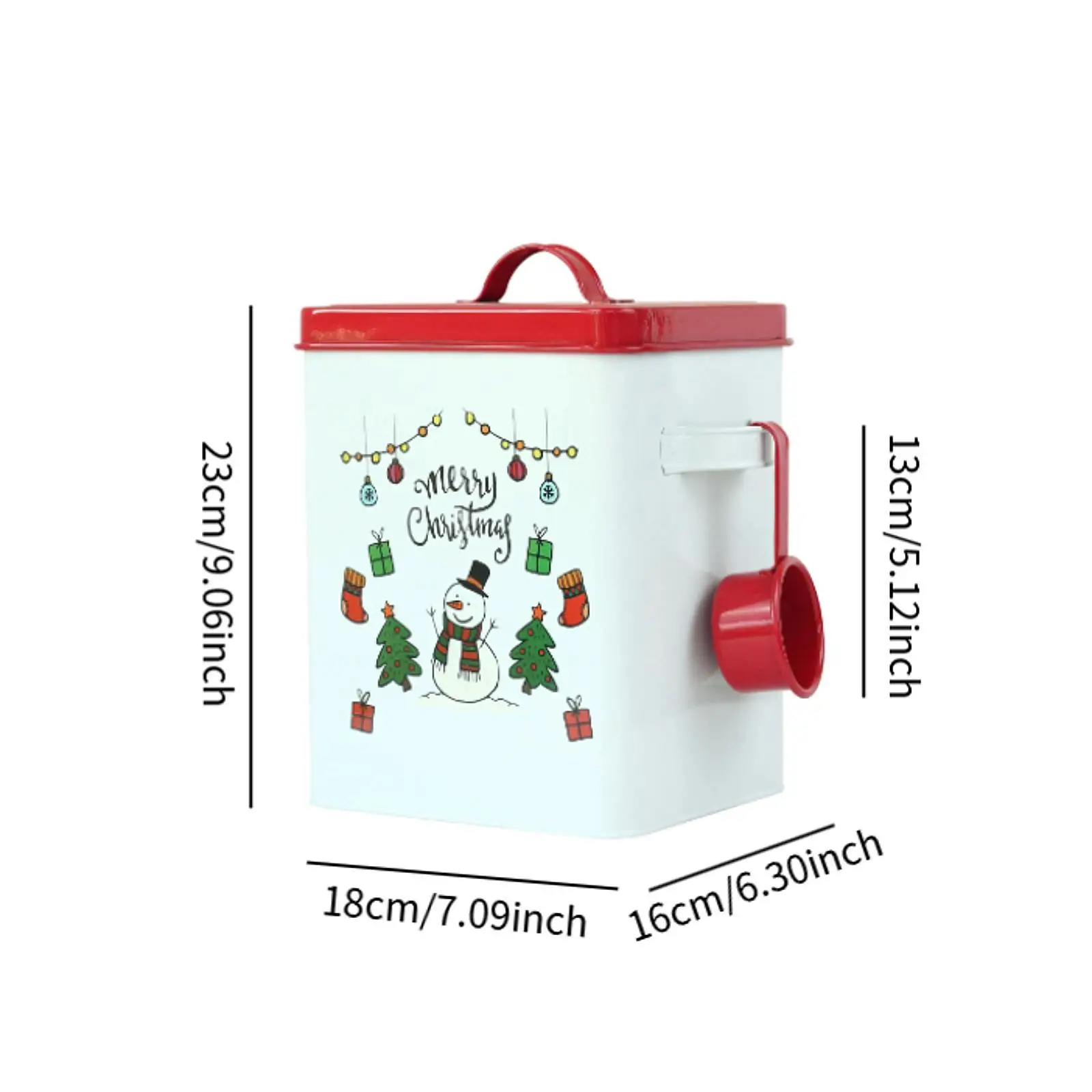 กล่องดีบุกผงซักผ้าพร้อมถังสีสี่เหลี่ยมช้อนสําหรับหอพักเดินทาง