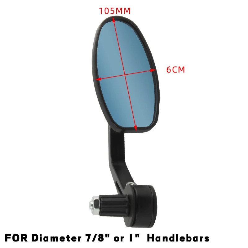 New Motorcycle Rearview Mirror Handlebar Mirror Modified Inverted Rear Mirror Motorbike Accessories