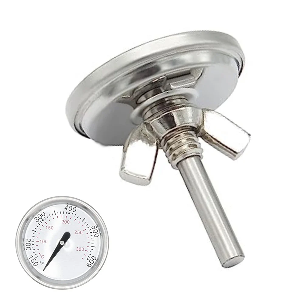 BBQ Temp Gauge For Weber For Spirit 200/300 Series & Q Series Gas Grills – Stainless Steel 45mm 150-600F Range