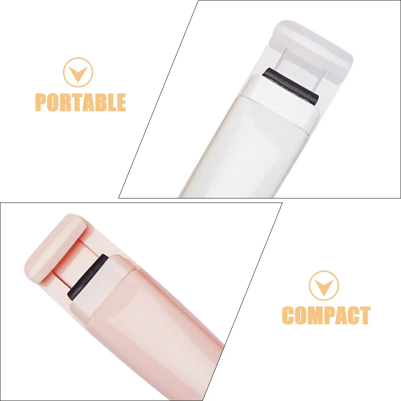 4Pcs Lash Curler Mini Segmented Precision Corner Partial Lashes Curler No Pinch Travel Makeup Tool Compact Daily Styling