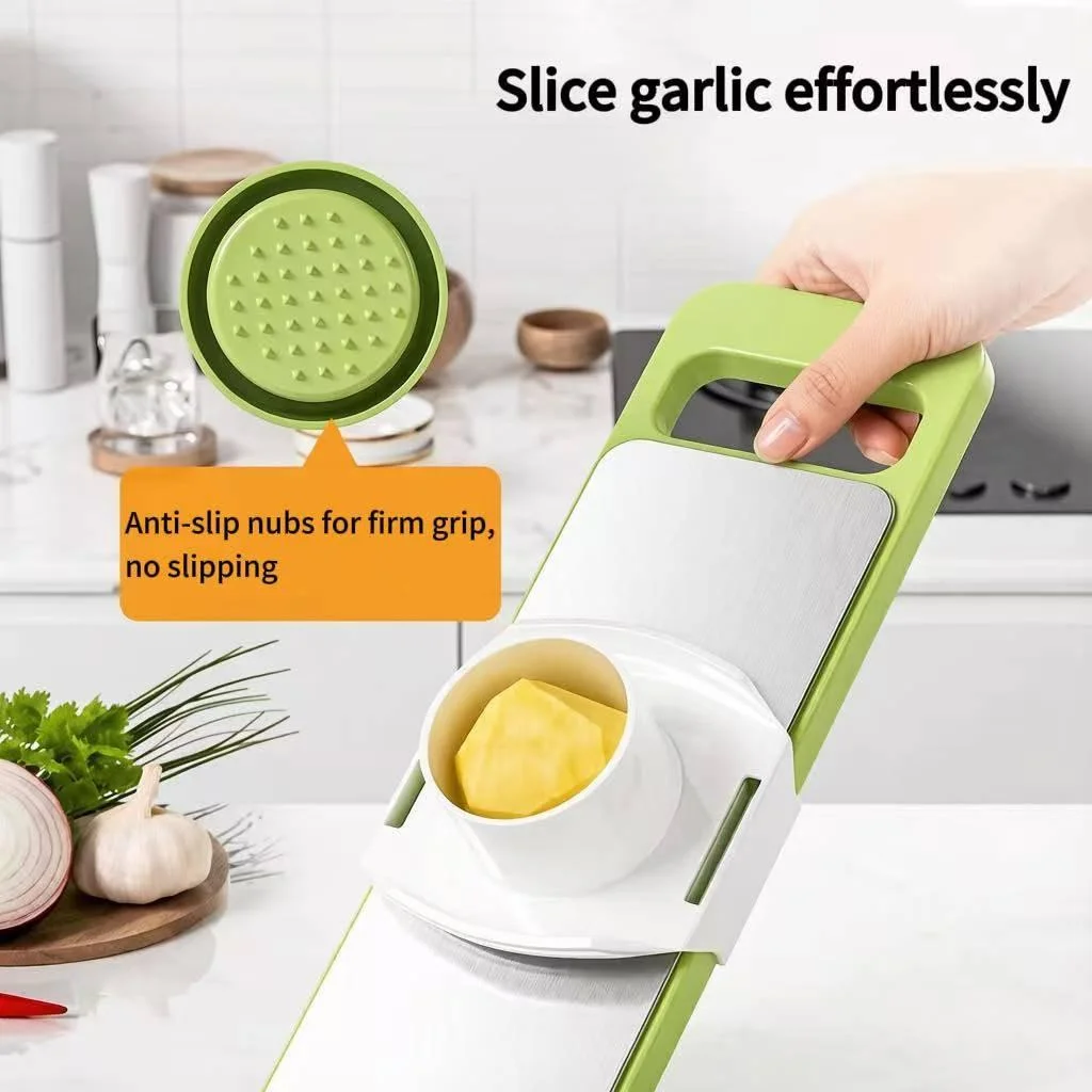 Multifunctional stainless steel slicer household kitchen gadget thick and thin julienne cucumber potato grater shredder