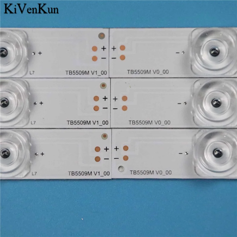 LED Backlight Strip For Panasonic TX-55DS500E TX-55AX630E TX-55DX600B TX-55DX600E TX-55DX650B Bars TB5509M V0_00 TB5509M V1_00