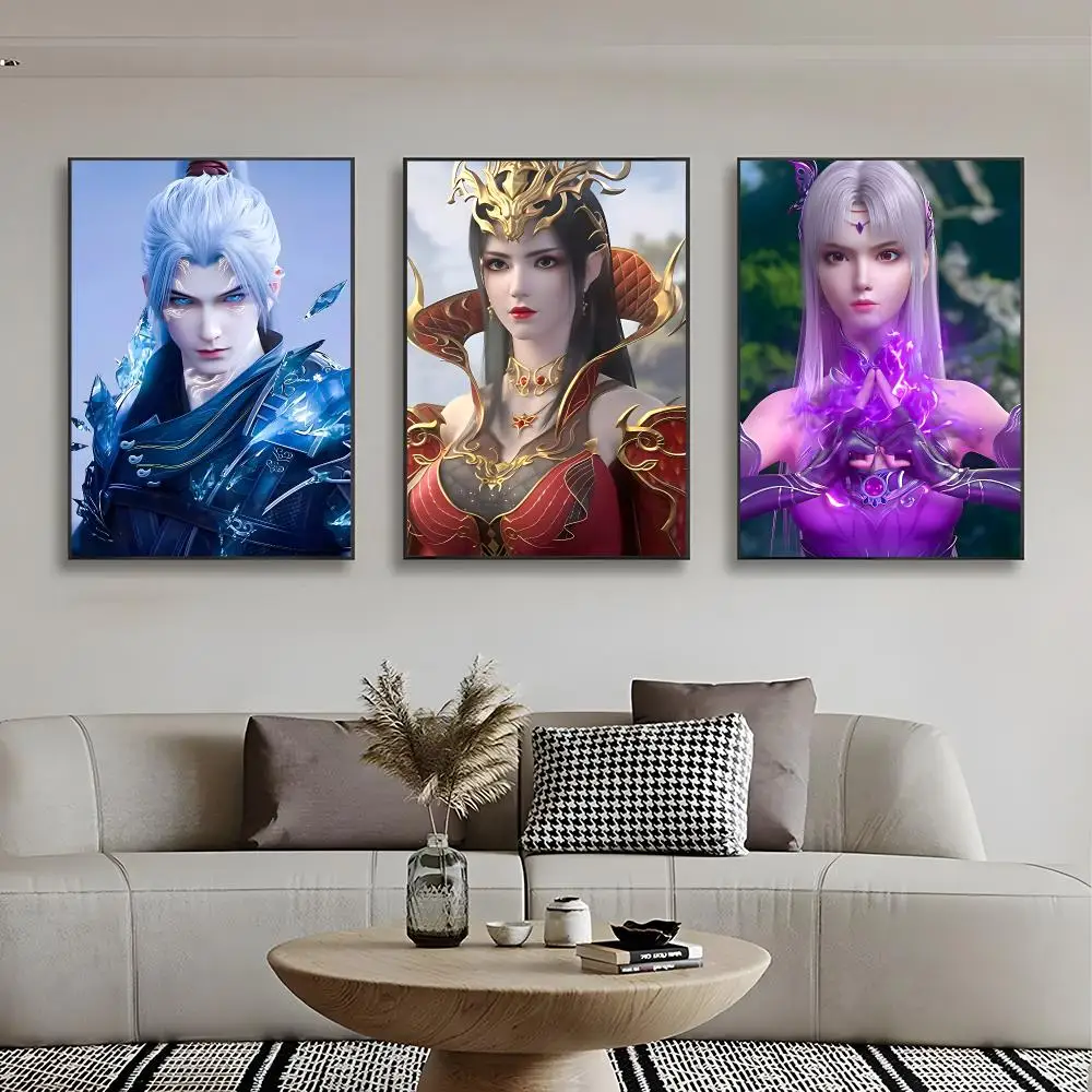 Novel Fantasy Fights Break Sphere Poster Classic Home Interior Artwork & Stylish Room Decoration