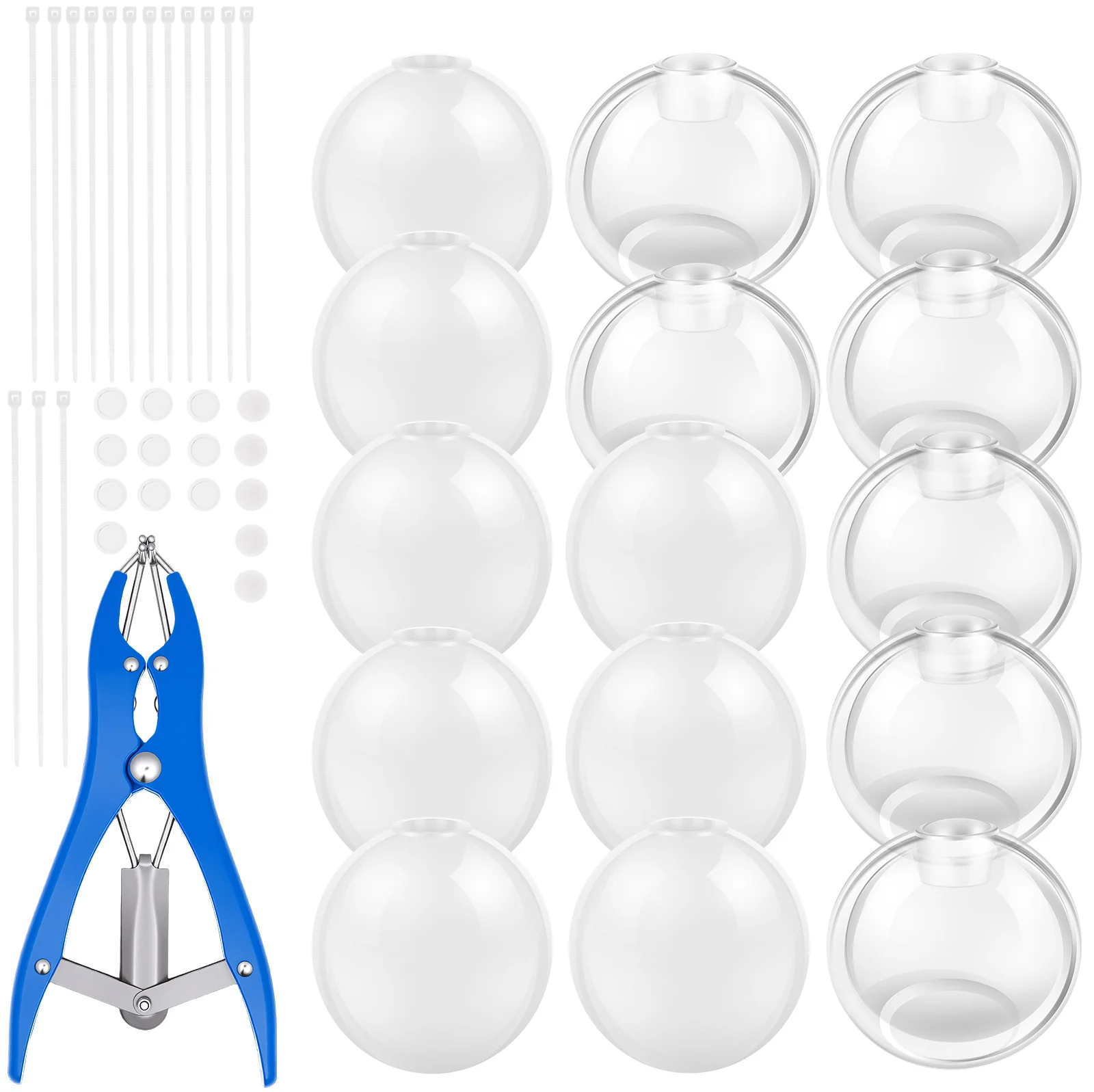 DIY Stressball-Bastelset: Angstlösendes Quetschball-Set, Handgemachte Stressball-Formmaterialien für ASMR-Entspannung