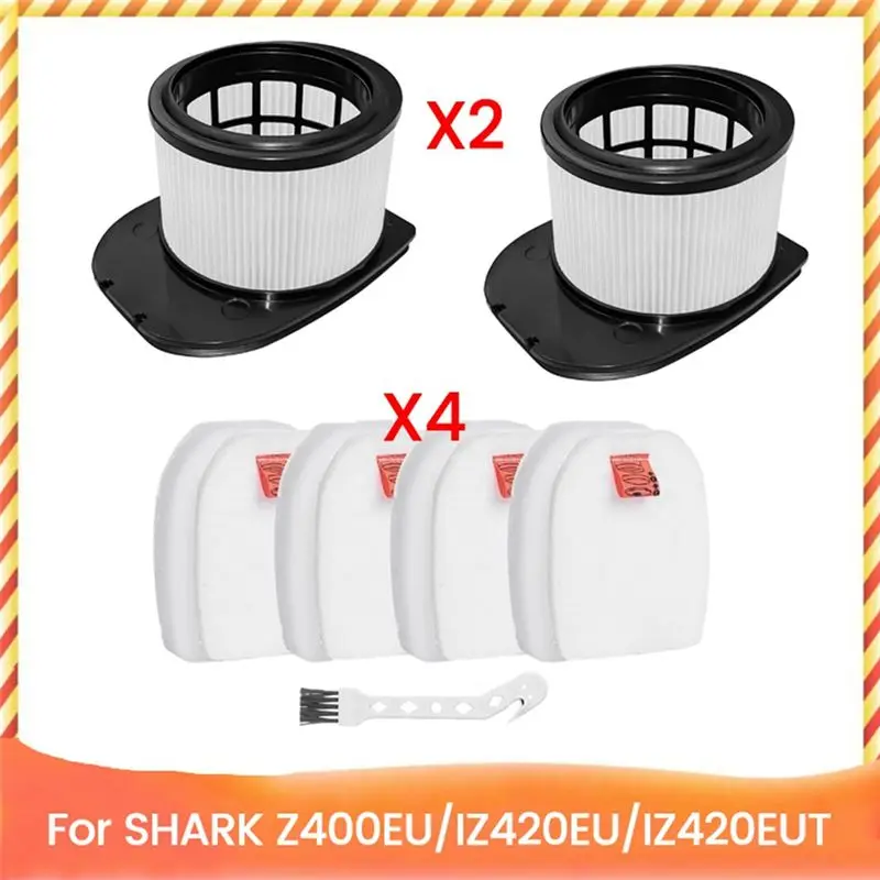 

Пенопластовый и войлочный HEPA-фильтр для беспроводных пылесосов Shark IZ400EU, IZ420EU, IZ420EUT, аксессуары и запасные части - AT30