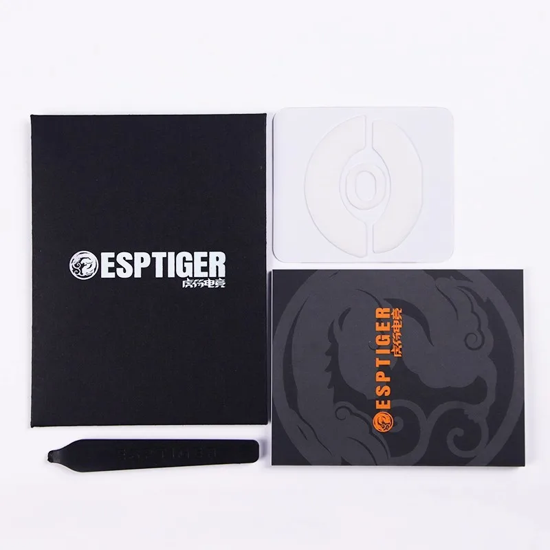 1 Pack Original Esptiger ICE V2 Mouse Skates For Darmoshark M5/M5 PRO/M3S/M3S PRO Mouse White Arc Esports PTFE Mice Feet Glides