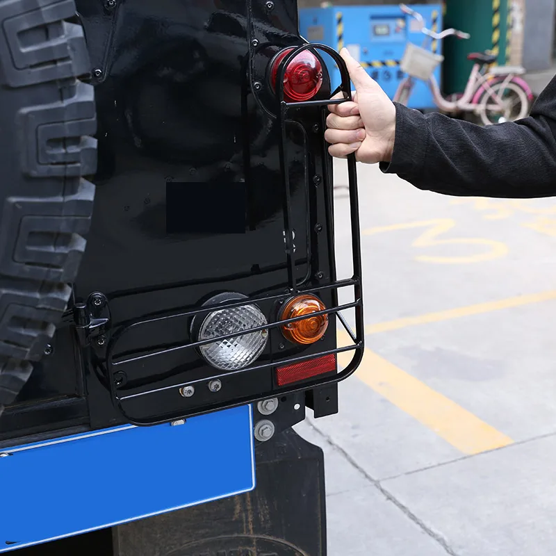 

For Land Rover Defender 90 110 130 2004-2018 Car Front Headlight Rear Tail Light Lamp Cover Trim Car Accessories