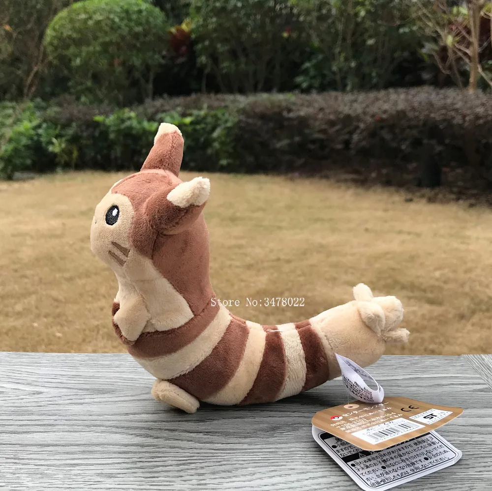 Cute Pokemon Plush Toy Shiny Furret Fit Stuffed Toys Soft Doll