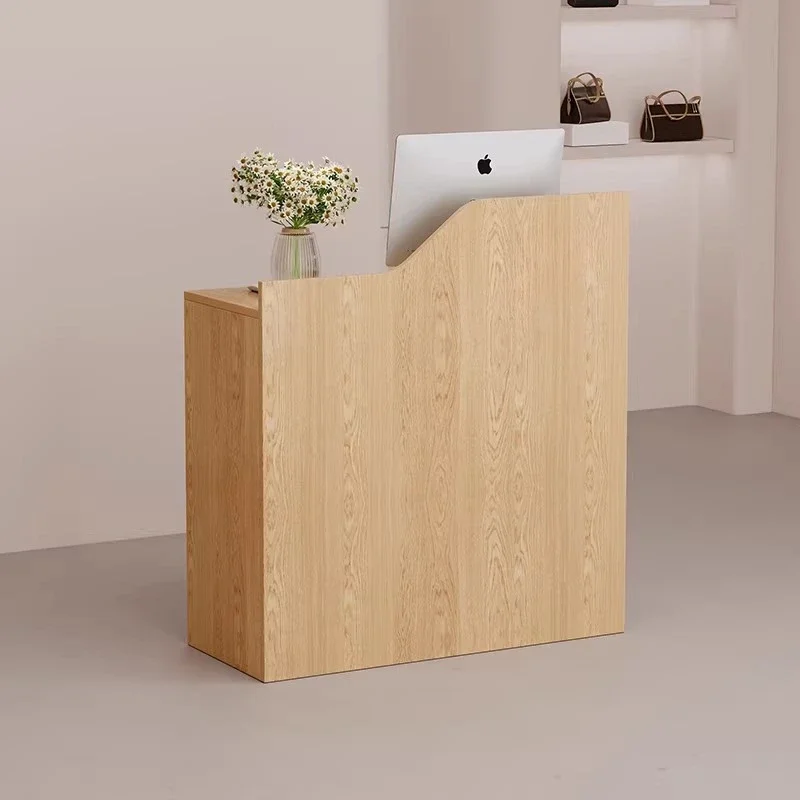 Restaurant Reception Desk Hairdressing Entrance Tables Reception Desk Counter Shop Industrial Theke Rezeption Modern Furniture