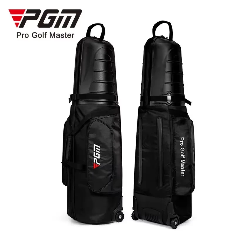 

PGM HKB014 Golf Aviation Bag Men Women Hard Shell Anti Collision Squeeze Aircraft Consignment Belt Roller Skating Travel Bags