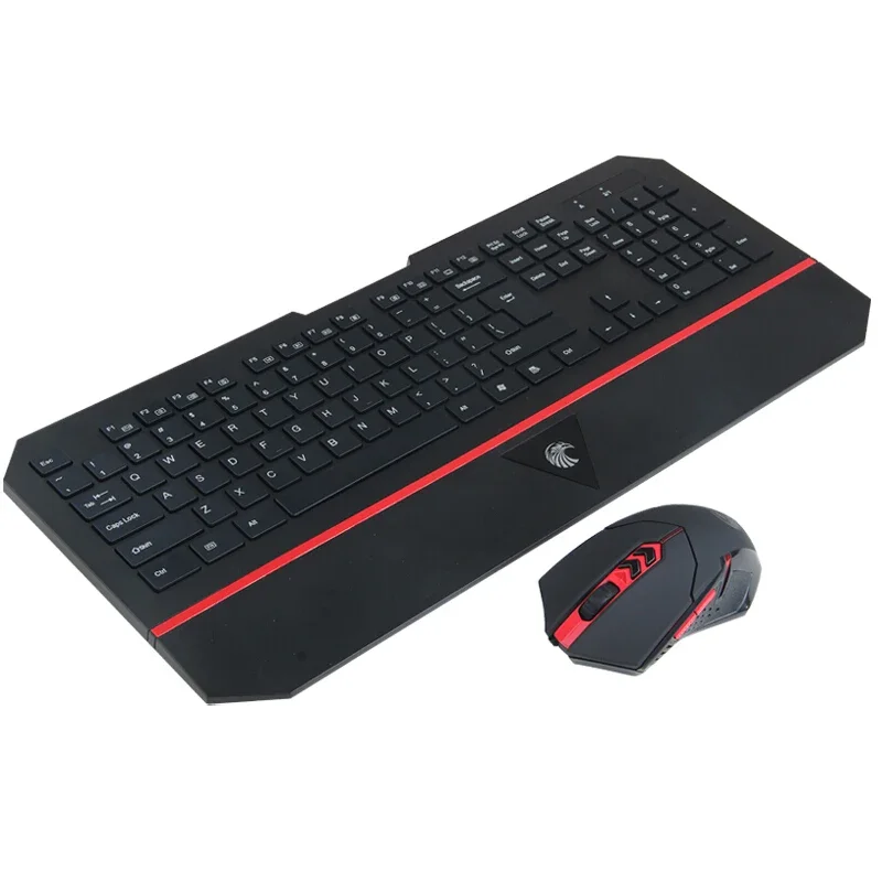 Imagem -02 - Teclado sem Fio e Mouse Combo Conjunto Recarregável Usb para Computador pc 2.4g