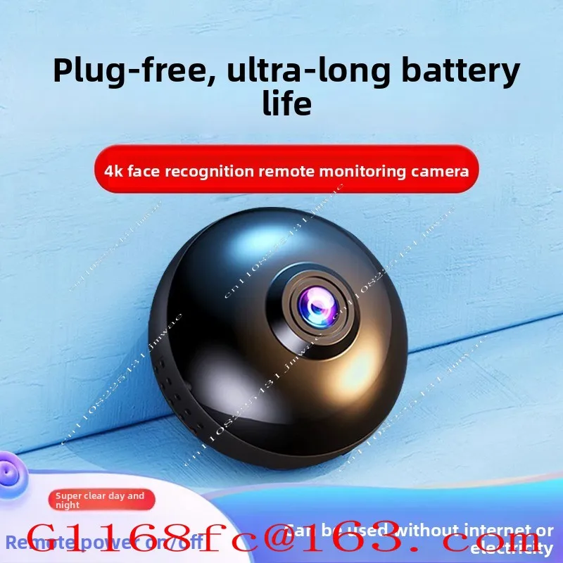 Wireless Camera, Plug-in-free Home Can Be Connected To Mobile Phone Remotely, No Wifi Required, Unplugged Indoor Photography
