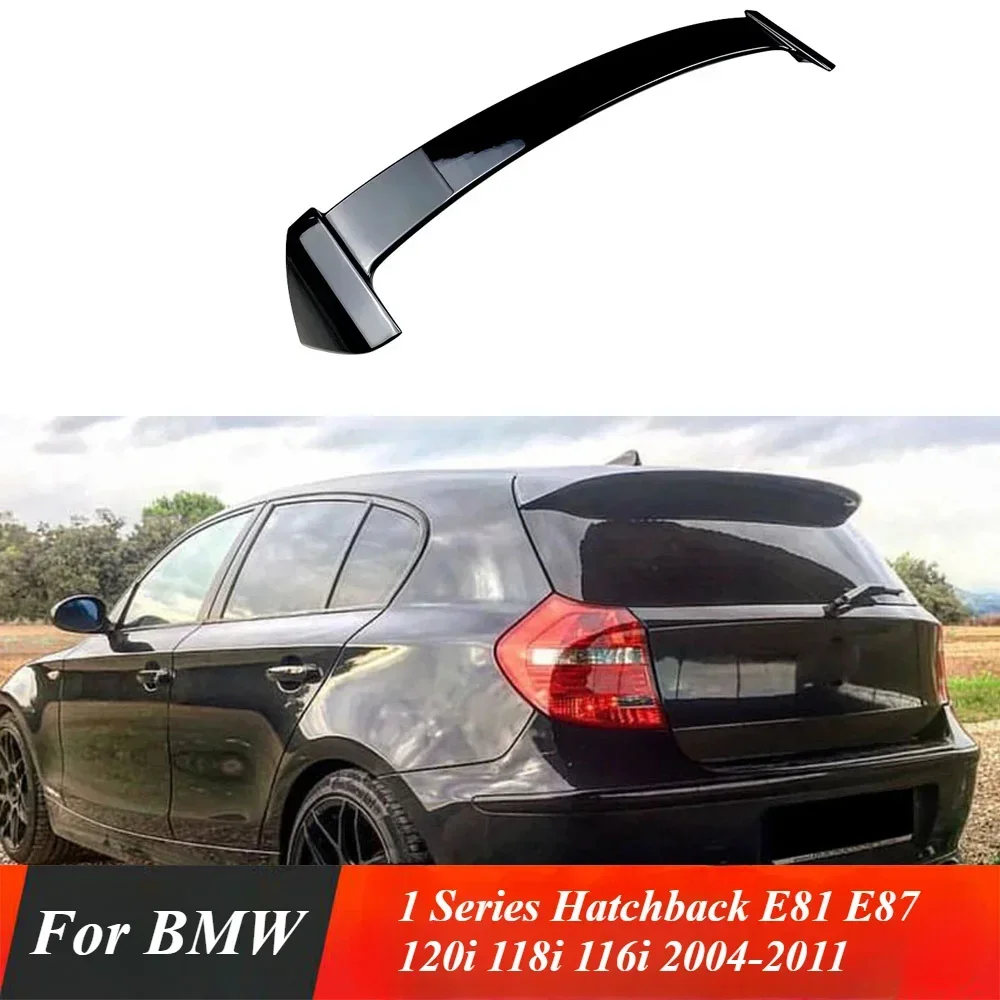 

New！Car Roof Spoiler Rear Trunk Spoiler 2004-2011 Rear Wing ABS Body Kits Tuning For BMW 1 Series Hatchback E81 E87 120i 118i 11