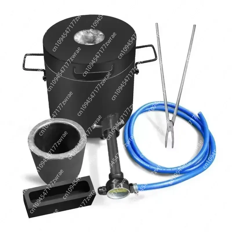 Mini Digital Electric Induction Gold Melting Furnace for Tin Silver Copper Aluminium PLC Core 220V