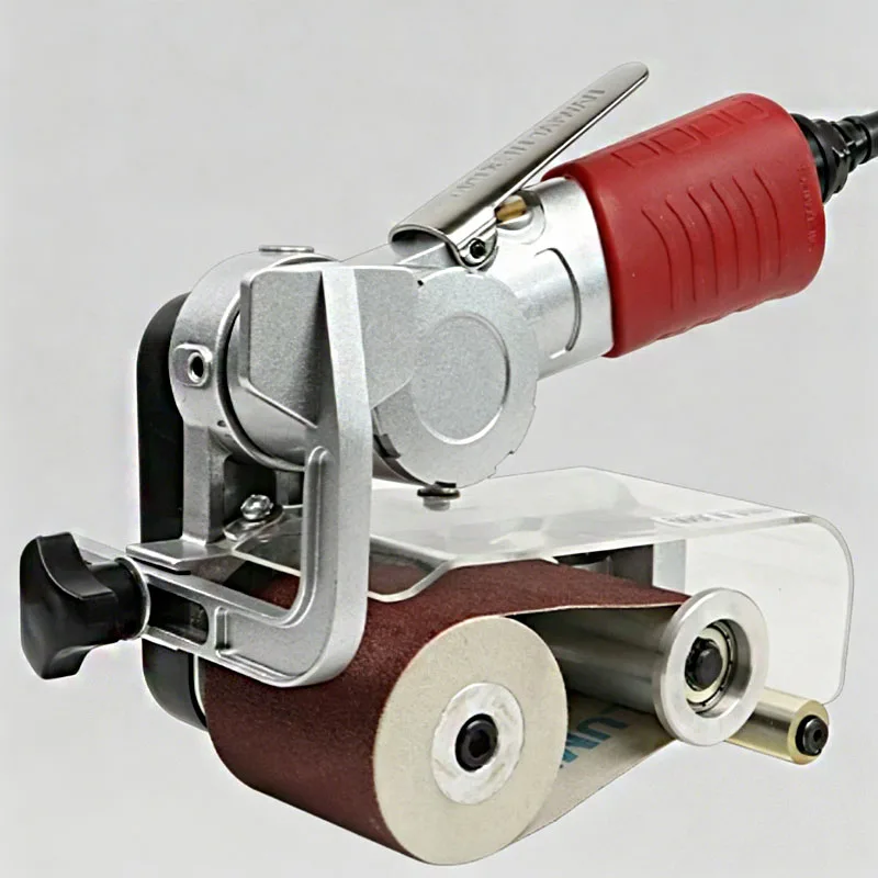 Pneumatic Sander Machine Air Sander 60x260 DIY Polishing Grinding Machine for Grinding Polishing Pneumatic Tools Mini Belt Sande