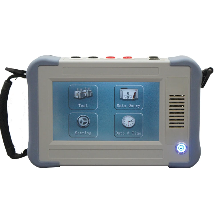 Handheld DC Resistance Tester Compact Portable Winding Resistance Meter With Quick Test Function for Field Use