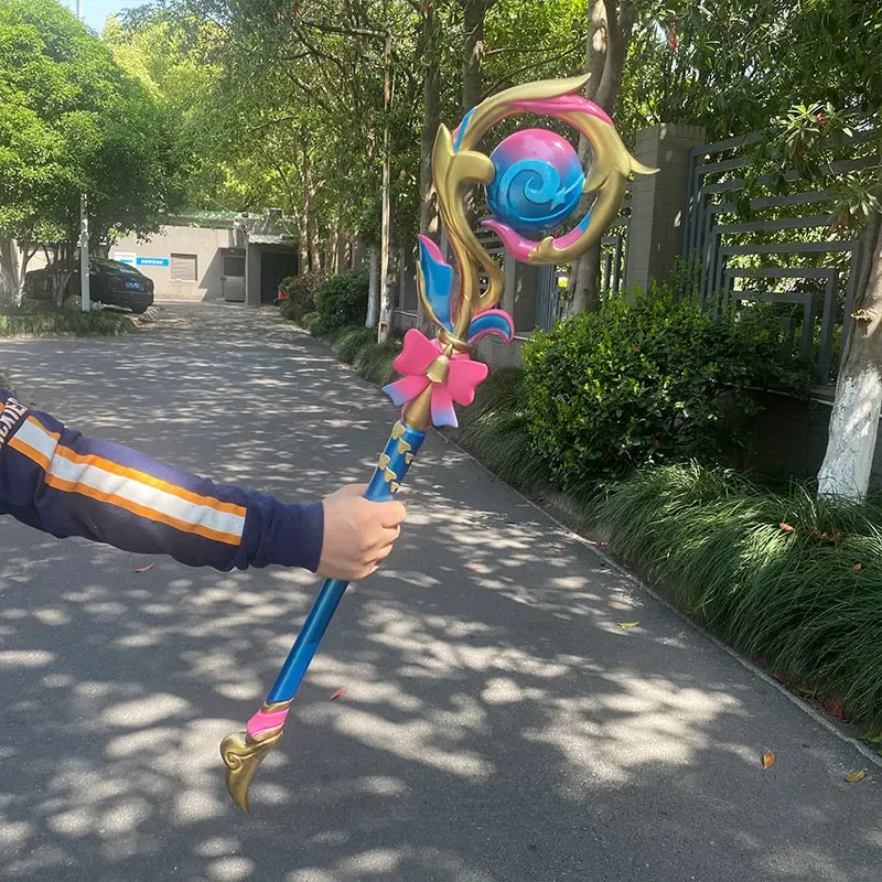 

Game Honkai: Star Rail Hyacinthia Cosplay Staff Props 90cm PU Wand Weapons Halloween Carnival Fancy Party Costumes Accessories