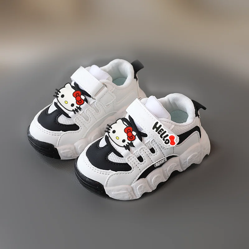 

Kids Casual Shoes Sanrio hello kitty Spring summer New Kids Sneakers Boys Breathable Mesh first walkers Girls Baby Daddy Shoes