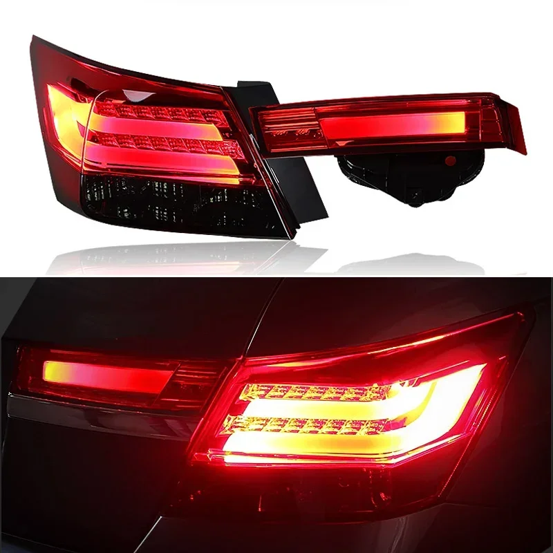 LED Taillight  For Honda Accord 8 2008 2009 2010 2011 2012 2013 Rear Running Lamp Brake Reverse Dynamic Turn Signal Tail Light