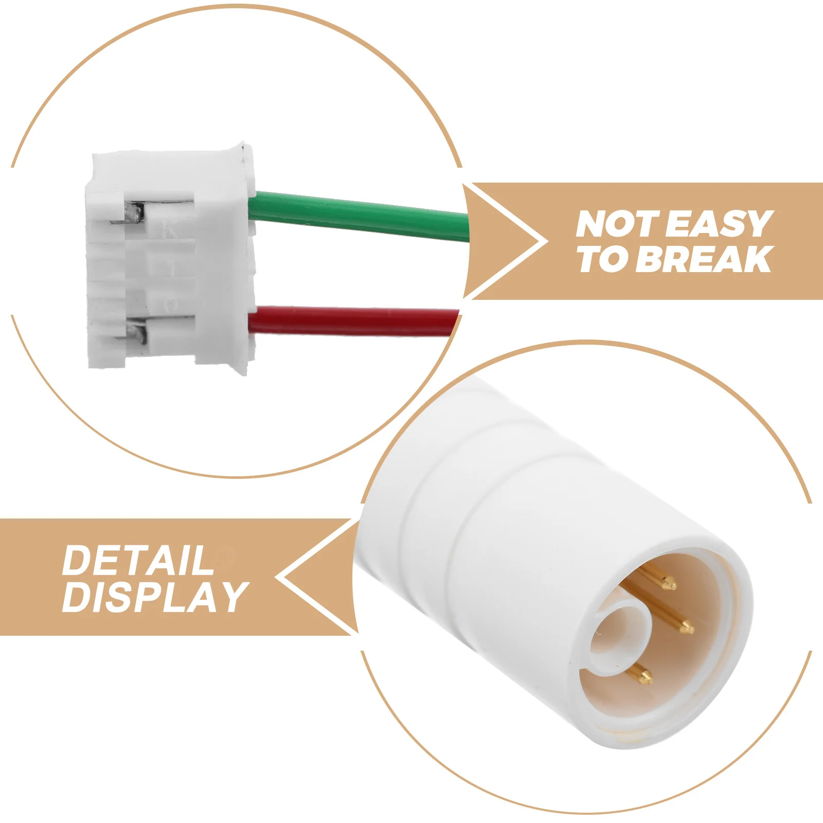 Cauda destacável da peça de mão do raspador para unidades dentárias ultrassônicas universais substituição push-in conector cabo de alta elasticidade snap-in