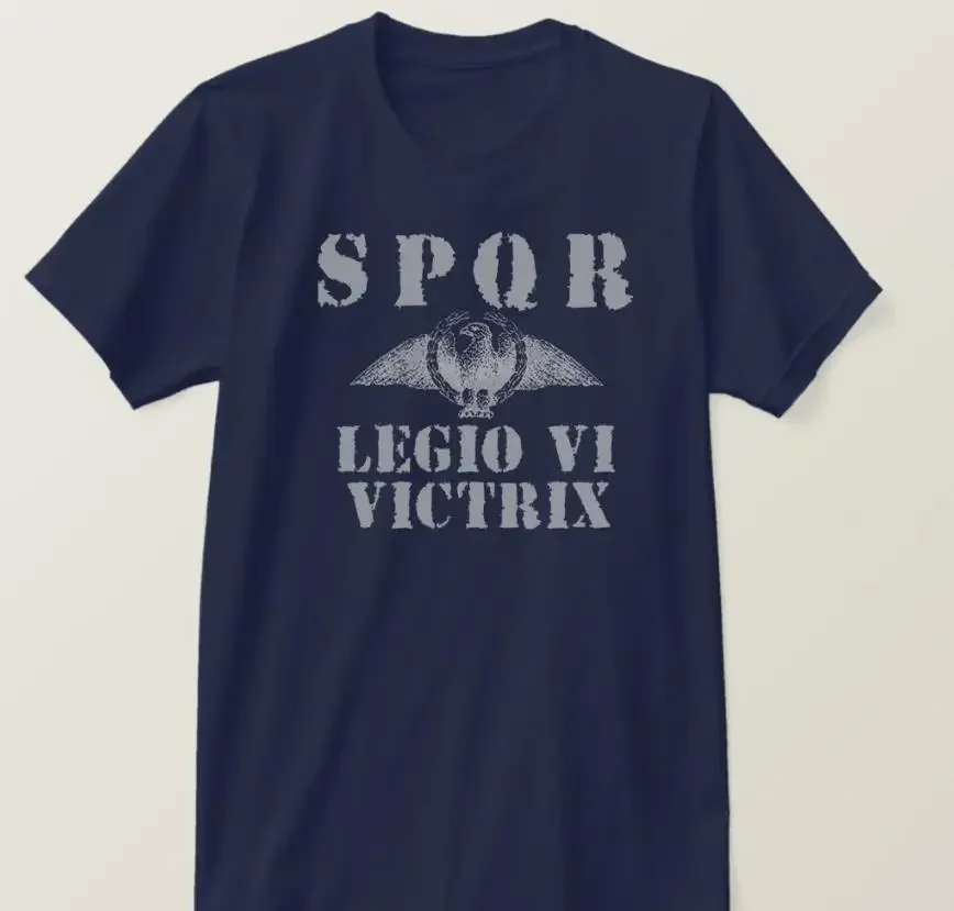 06 Octavian 6th Victrix Roman Legion Eagle Men T-shirt Short Sleeve Casual Cotton O-Neck Summer Shirts