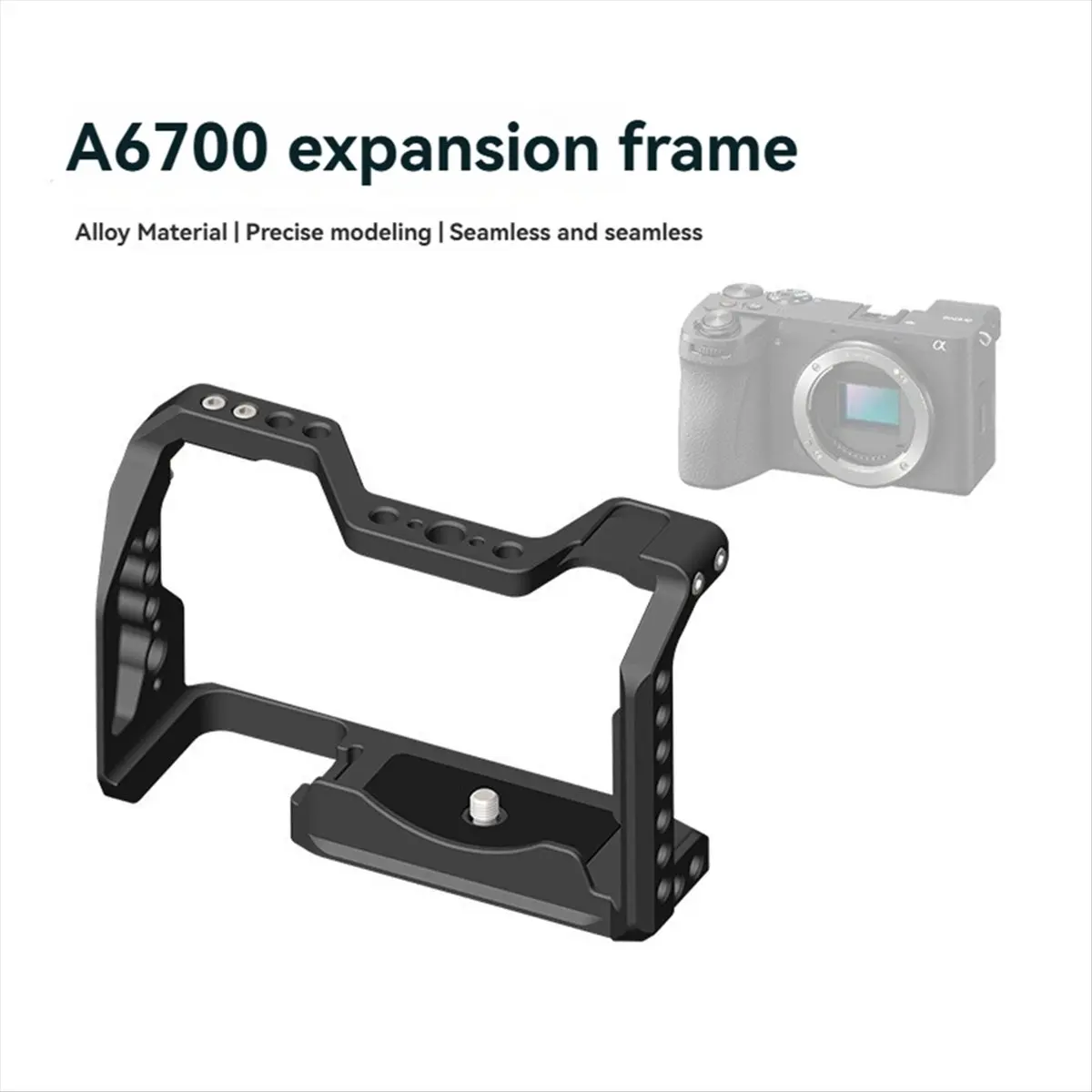 

N05R Full Camera Cage Rig Protective Frame Case for A6700 DSLR Camera Expansion Stabilizer Video Film Movie Making Bracket
