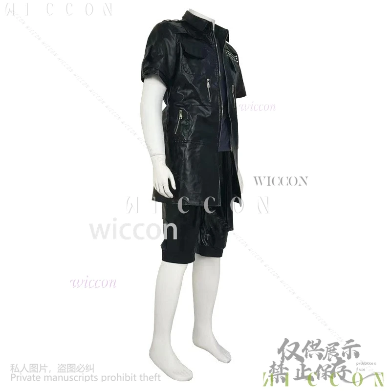 أنيمي كوس لعبة FF تأثيري Nokutisu Rushisu Cheramu أنيمي زي الخيال القوطي الشرير Y2K Jirai Kei برشام القمم والسراويل الباروكات