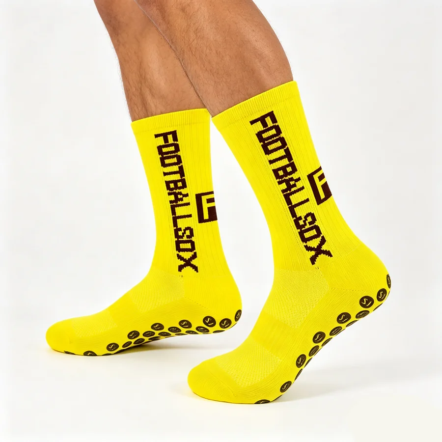3/6/10pairs Mens Womens Anti Slip Sports Grip Socks Cycling Running Hiking Tennis Skateboard Towel Bottom Breathable Socks view 3