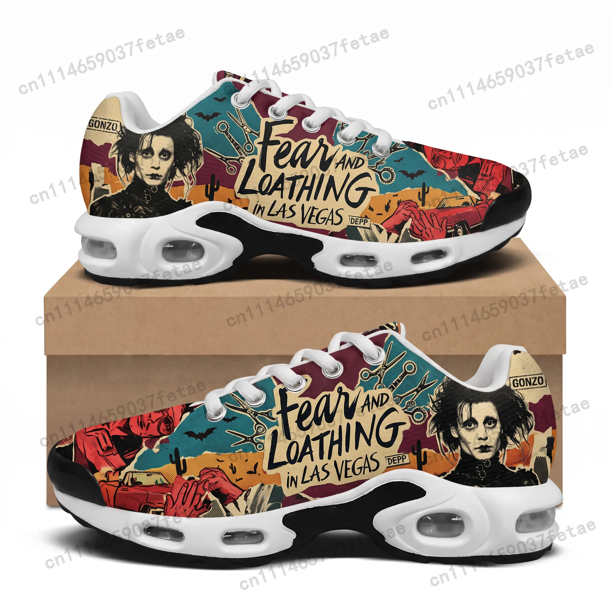 Johnny Cushion Sneakers Hip Hop Rock Mens Womens Lightweight Sports Shoes Custom Couple Cool Popular Leisure Sneaker