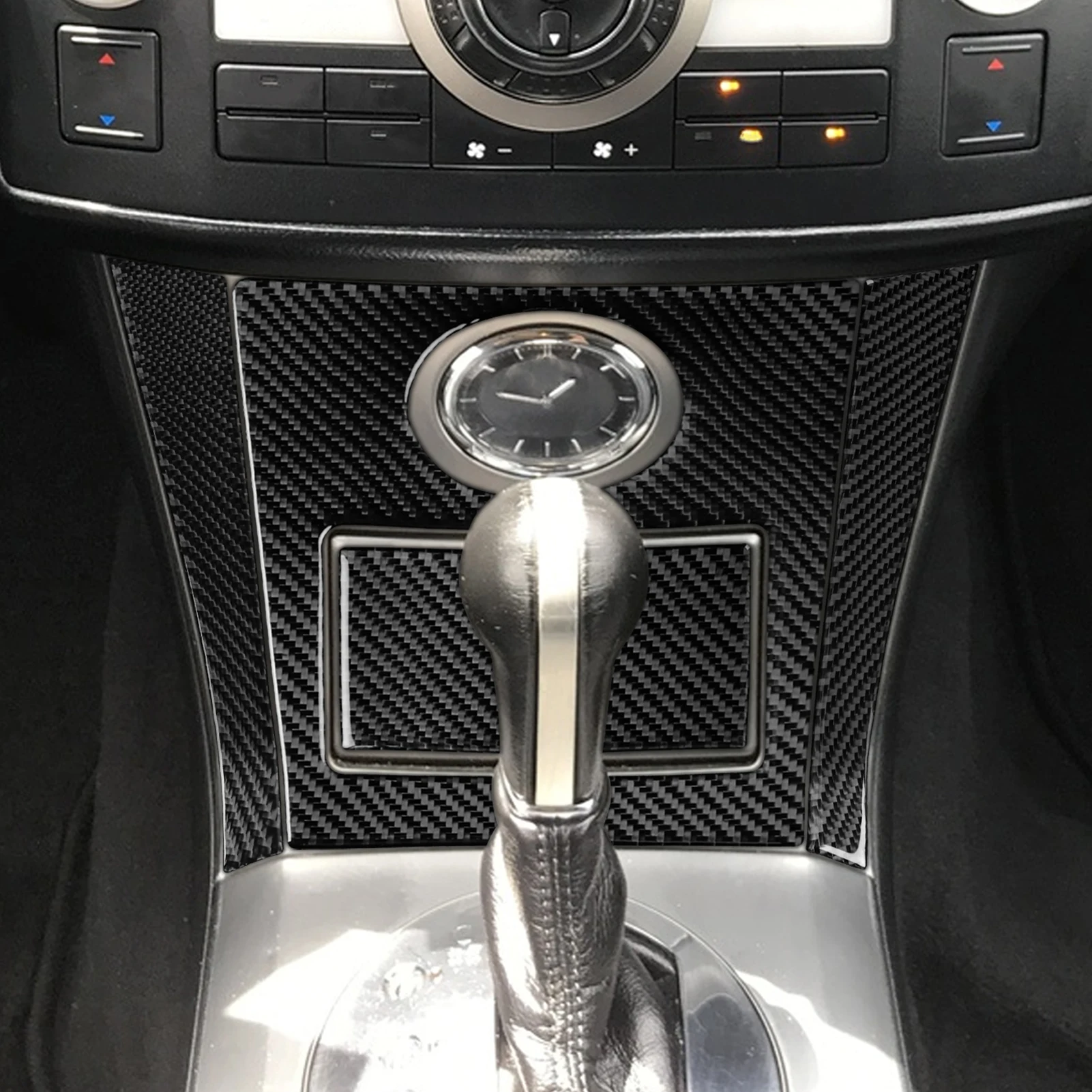 Soft Carbon Fiber Central Control Gear Kits Full Set Trim Cover For For Infiniti FX35 FX45 S50 2006-2008 Interior Accessories